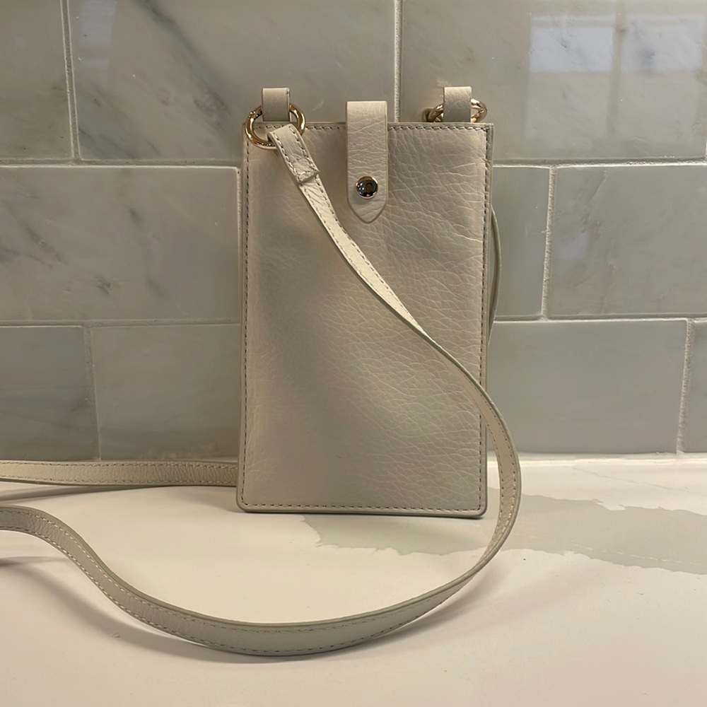 Mark and Graham leather phone cross body case